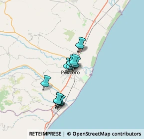 Mappa Via Zanardelli, 75025 Policoro MT, Italia (4.78385)