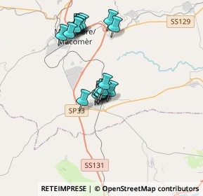 Mappa Via Cresia Ezza, 08016 Borore NU, Italia (3.1)