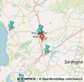 Mappa Via Cresia Ezza, 08016 Borore NU, Italia (29.07)