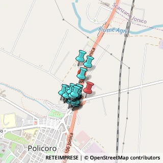 Mappa Via complanare SS 106 Km.426+997, 75025 Policoro MT, Italia (0.32857)