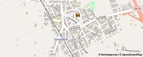 Mappa Sternatia