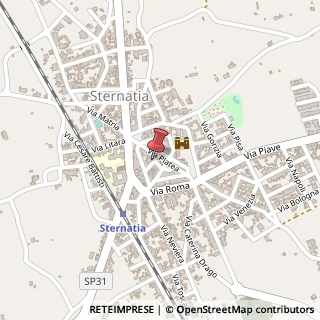 Mappa Via Marino Paglia, 1, 73010 Sternatia, Lecce (Puglia)