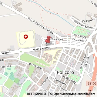 Mappa Via Salerno, 58, 75025 Policoro, Matera (Basilicata)