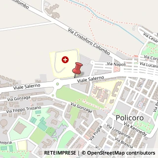 Mappa Via Salerno, 75025 Policoro, Matera (Basilicata)