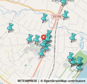 Mappa Piazza Roma, 75025 Policoro MT, Italia (2.449)