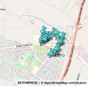 Mappa Largo Sant'Uberto, 75025 Policoro MT, Italia (0.236)