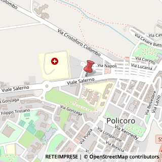Mappa Via Salerno, 36, 75025 Policoro, Matera (Basilicata)