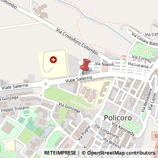 Mappa Via Salerno, 74, 75025 Policoro, Matera (Basilicata)