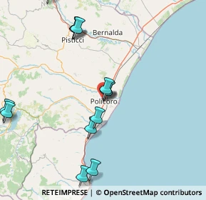 Mappa Largo Sant'Uberto, 75025 Policoro MT, Italia (20.49071)