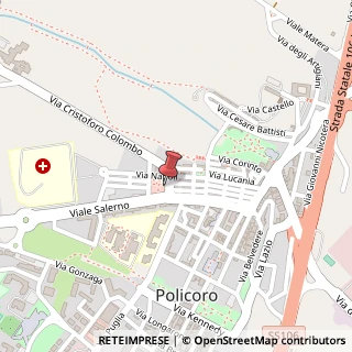 Mappa Via Salerno, 4, 75025 Policoro, Matera (Basilicata)