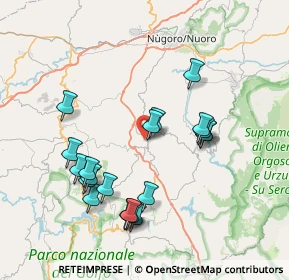 Mappa Via Monsignor di Liegro, 08024 Mamoiada NU, Italia (8.192)