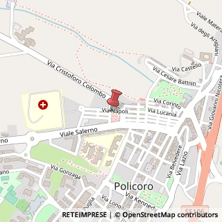 Mappa Via Napoli, 4, 75025 Policoro, Matera (Basilicata)