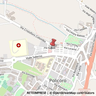 Mappa Via Napoli, 7, 75025 Policoro, Matera (Basilicata)