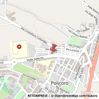 Mappa Via Salerno, 4, 75025 Policoro, Matera (Basilicata)