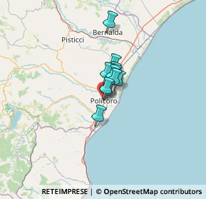 Mappa Largo S. Uberto, 75025 Policoro MT, Italia (6.19909)