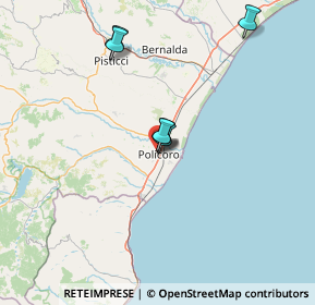 Mappa Largo Sant'Uberto, 75020 Policoro MT, Italia (37.06455)