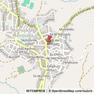 Mappa Corso V. Emanuele III', 82, 08024 Mamoiada, Nuoro (Sardegna)
