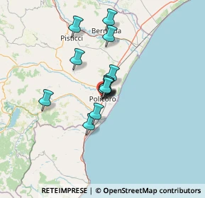 Mappa Via Longarone, 75025 Policoro MT, Italia (9.52231)