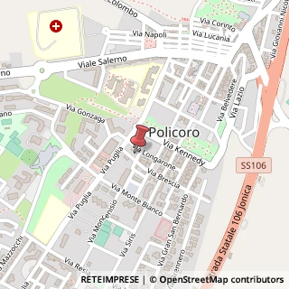 Mappa Via Pisa, 8, 75025 Policoro, Matera (Basilicata)