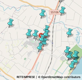 Mappa Via Longarone, 75025 Policoro MT, Italia (2.4225)