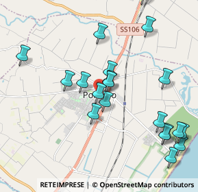 Mappa Via John Fitzgerald Kennedy, 75025 Policoro MT, Italia (2.394)