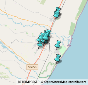 Mappa Via John Fitzgerald Kennedy, 75025 Policoro MT, Italia (2.28)