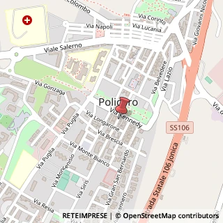 Mappa Via Siris, 9, 75025 Policoro, Matera (Basilicata)