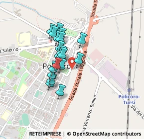 Mappa CAP, 75025 Policoro MT, Italia (0.3475)