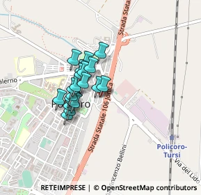 Mappa Via Gian Battista Insogna, 75025 Policoro MT, Italia (0.312)