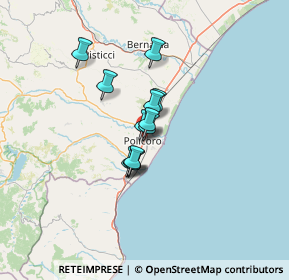 Mappa Via Gian Battista Insogna, 75025 Policoro MT, Italia (8.55583)