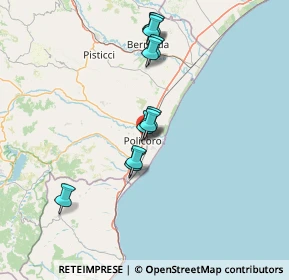 Mappa Via Gian Battista Insogna, 75025 Policoro MT, Italia (13.38455)