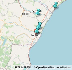 Mappa Via Gian Battista Insogna, 75025 Policoro MT, Italia (31.59)