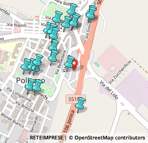 Mappa Via Gian Battista Insogna, 75025 Policoro MT, Italia (0.2925)