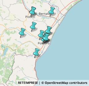 Mappa Via Zuccherificio, 75025 Policoro MT, Italia (9.91846)