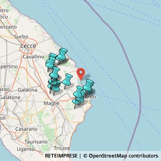 Mappa Località Alimini, 73028 Otranto LE, Italia (12.555)