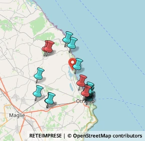 Mappa SP 366, 73028 Otranto LE (7.37)