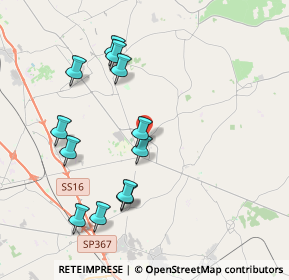 Mappa Martano, 73025 Martano LE, Italia (4.35917)