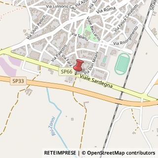 Mappa Viale Sardegna, 4, 08016 Borore, Nuoro (Sardegna)