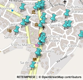 Mappa Piazza Europa, 08024 Mamoiada NU, Italia (0.12593)