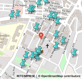 Mappa Via Giuseppe Mazzini, 75025 Policoro MT, Italia (0.16)