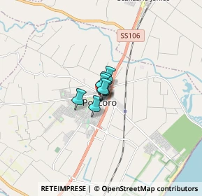 Mappa Via Giuseppe Mazzini, 75025 Policoro MT, Italia (1.50364)