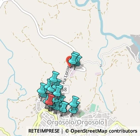 Mappa Via E. Mattana, 08027 Orgosolo NU, Italia (0.56296)