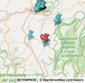 Mappa Orgosolo, 08027 Orgosolo NU, Italia (9.7175)