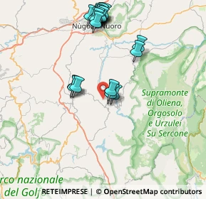 Mappa Orgosolo, 08027 Orgosolo NU, Italia (8.8905)