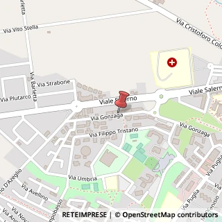 Mappa Via Gonzaga, 66, 75025 Policoro, Matera (Basilicata)