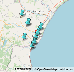 Mappa Via Sinisi Medaglia, 75025 Policoro MT, Italia (10.35143)