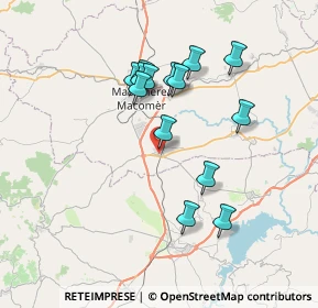 Mappa Via Romolo, 08016 Borore NU, Italia (7.05429)