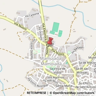 Mappa Via Nuoro, 26, 08024 Mamoiada, Nuoro (Sardegna)