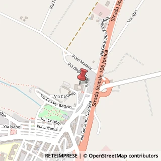 Mappa Via Largo Castello, 4, 75025 Policoro, Matera (Basilicata)