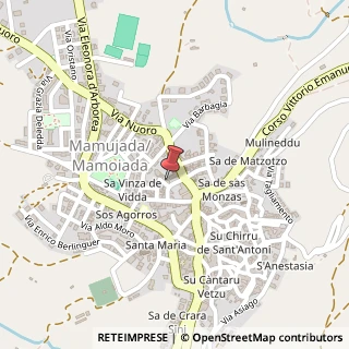 Mappa Via Cagliari, 2, 08024 Mamoiada, Nuoro (Sardegna)